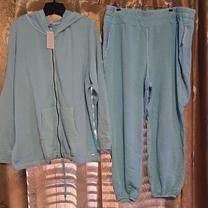 Livi Active Light Blue Hoodie & Jogger Set